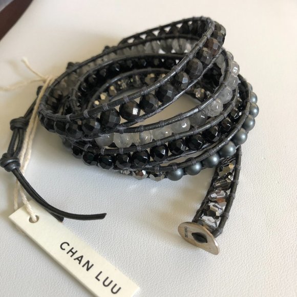 NWT Chan Luu Signature 5 Wrap Bracelet - Picture 3 of 10